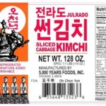 5000 Years Foods Cabbage Kimchi Recalled For Possible Listeria
