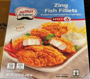 Al Kabeer Fish Fillets and Sticks Recalled For Ineligible Importation