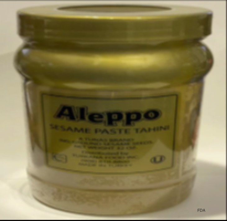 Aleppo Tahini Sesame Paste Recalled For Possible Salmonella