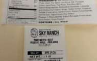 Alert For Quality Meat Sky Ranch Beef and Pork Items For Sesame