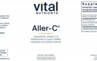 Aller-C Dietary Supplements Recalled For Egg, Hazelnut, and Soy