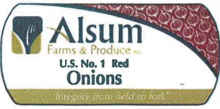 Alsum Farms Onions Are Recalled For Possible Salmonella Contamination