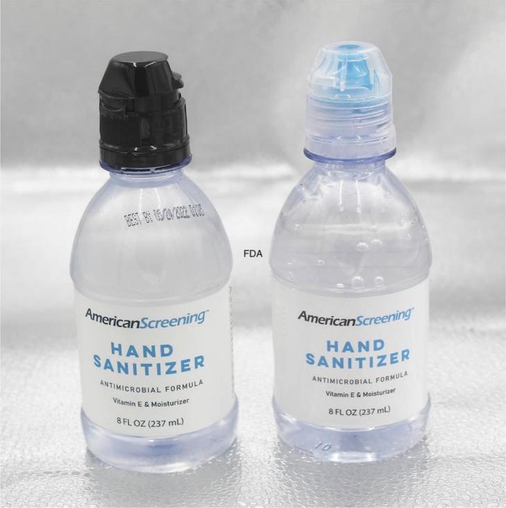 American Screening Hand Sanitizer Recalled For Appearance