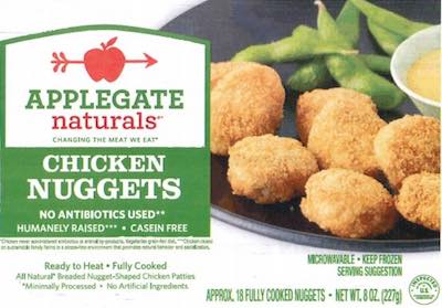 Applegate Chicken Nuggets Recall