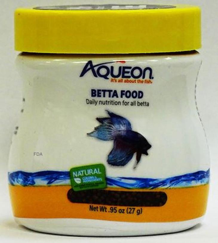Aqueon Betta Food Recalled For Possible Salmonella Contamination