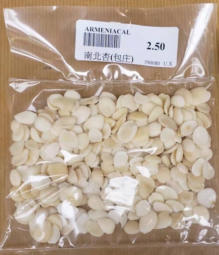 Armeniacal Apricot Kernels Recalled For Possible Cyanide Poisoning