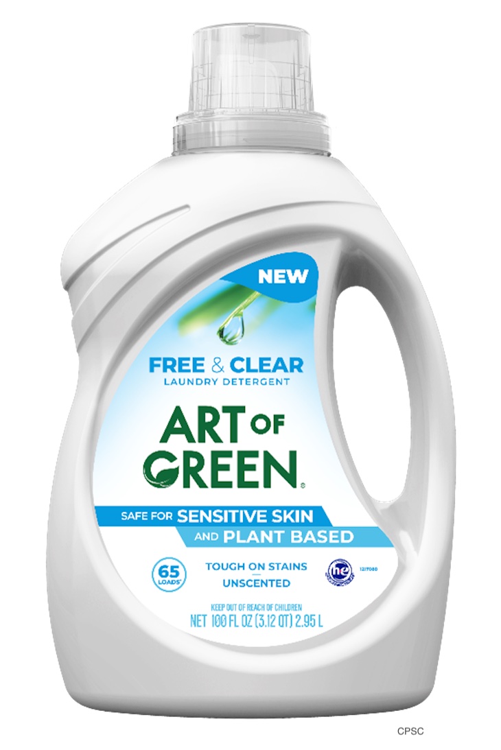 Art of Green Laundry Detergent Recalled For Bacteria