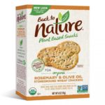 Back to Nature Organic Rosemary & Olive Oil Wheat Crackers Recalled
