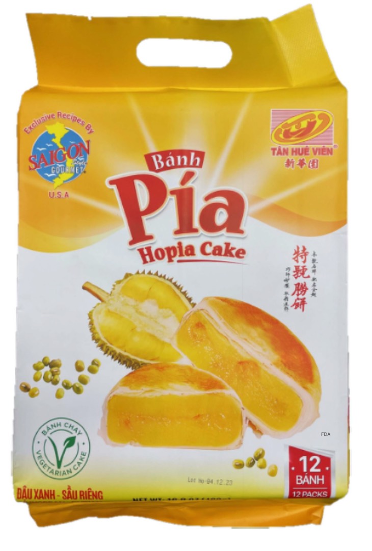 Banh Ba Xa and Banh Pia Products Recalled For Undeclared Egg
