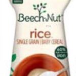 Beech-Nut Rice Baby Food is Recalled For High Inorganic Arsenic