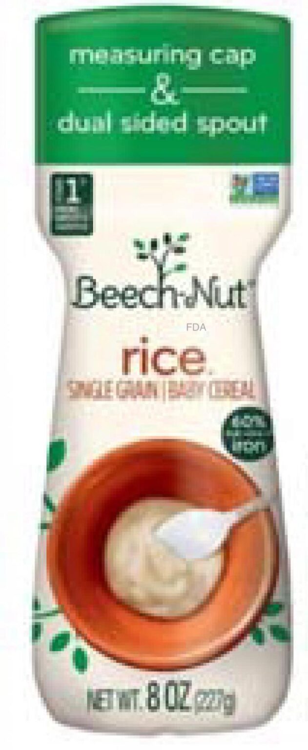BeechNut Rice Baby Food is Recalled For High Arsenic