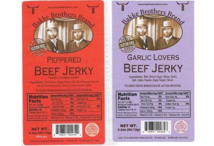 Beef Jerky Recall