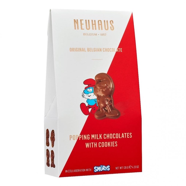Belgian Chocolate Moments Smurf's Popping Chocolates Recalled