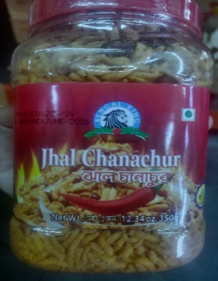 Bengal King Jhal Chanachur Recalled For Undeclared Peanuts