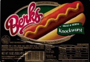 Berks Knockwurst Recall