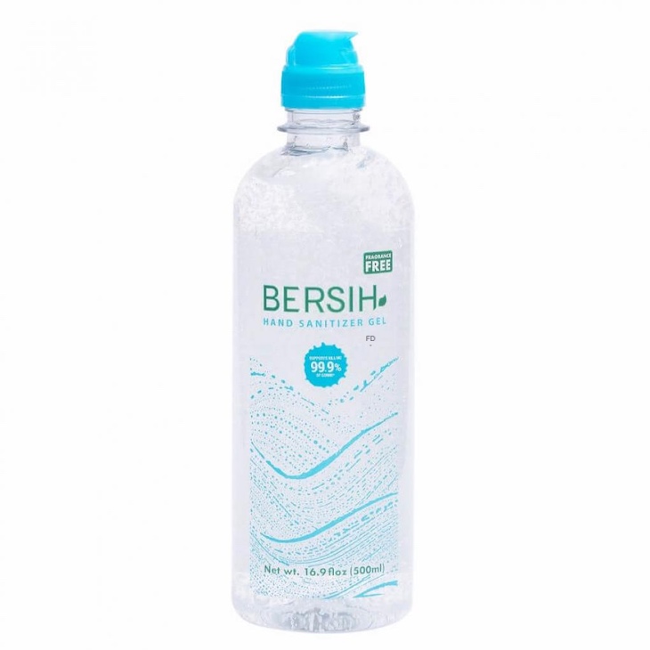 Bersih Hand Sanitizer Gel Fragrance Free Recalled For Methanol