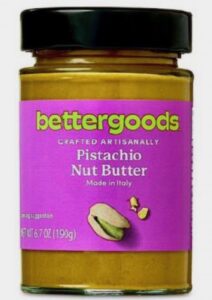 Bettergoods Pistachio Nut Butter Recalled For Possible Salmonella