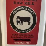 Big Brook Farm Raw Milk May Contain Listeria Monocytogenes