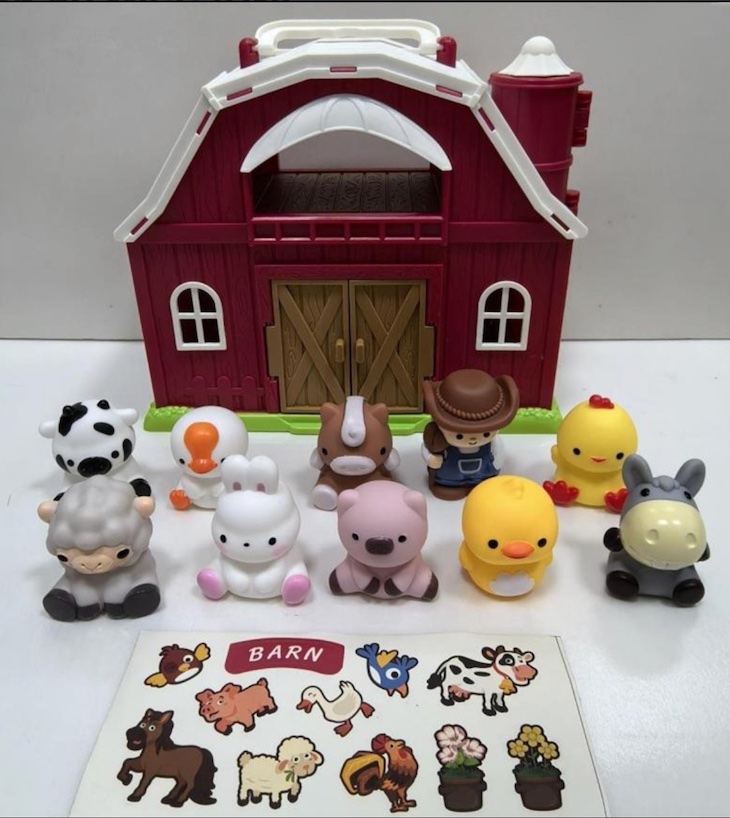Big Red Barn Farm Animal Playsets Recalled For Choking Hazard