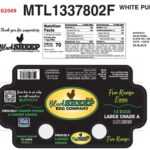 Black Sheep Shell Eggs Recalled For Possible Salmonella