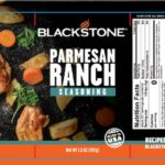 Blackstone Parmesan Ranch Seasoning Recalled For Salmonella