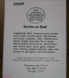 Frozen meats recalled by Blossom Foods, LLC