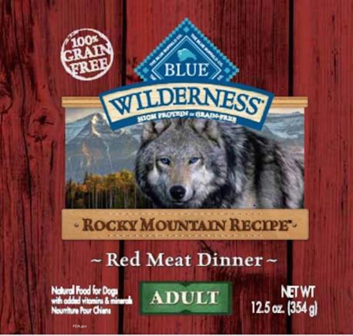 Blue Wilderness Red Meat Dinner Recall