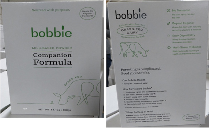 Bobbie Baby Infant Formula Recalled