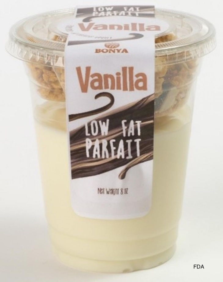 Bonya Yogurt Parfaits Recalled For Undeclared Almonds