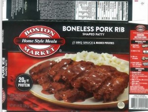 Boston Market Pork Recall