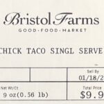 Bristol Farms Chicken Street Taco Kit Recalled For Listeria
