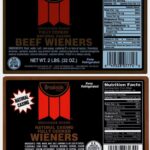 Brookside Beef Wieners Recalled For Soy and Pork