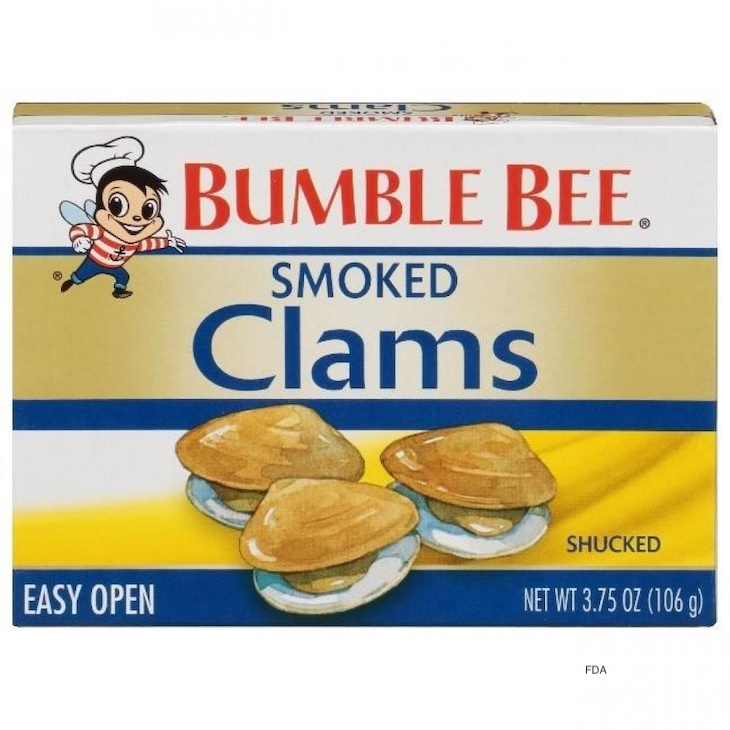 Bumble Bee Smoked Clams Recalled For PFAS Chemicals