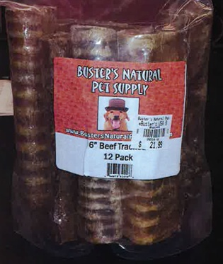 Buster's Beef Trachea Salmonella Recall