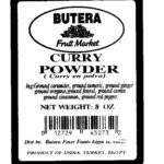 Butera Curry Powder Lead Contamination