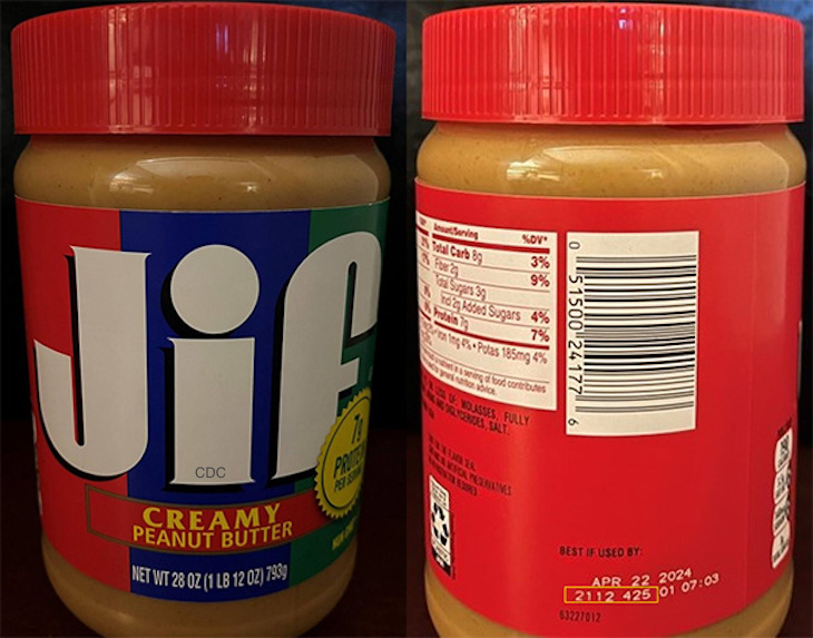 Jif Peanut Butter Salmonella Outbreak Is Number Five of 2022