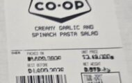 CO-OP Creamy Garlic and Spinach Salad Recalled For Listeria