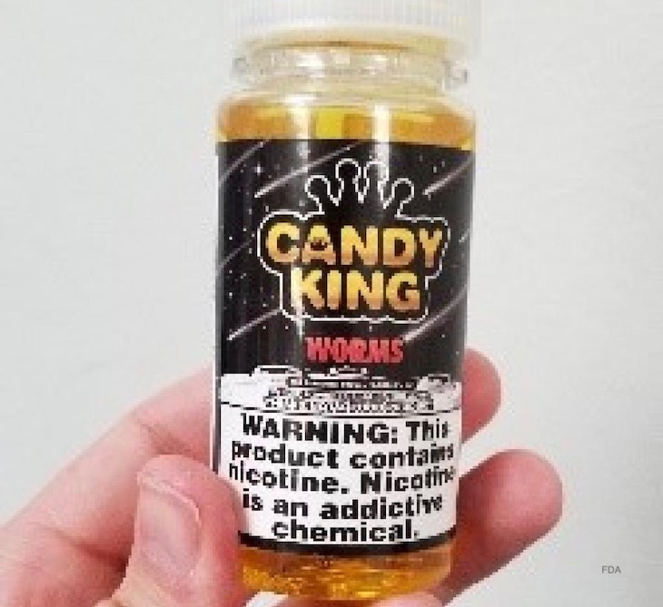 Candy King Worms Recalled For Excess Nicotine Content