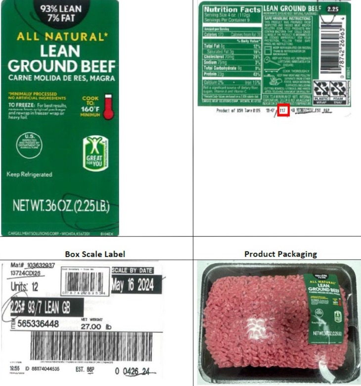 Cargill Meat Ground Beef Recalled For E. coli O157-H7