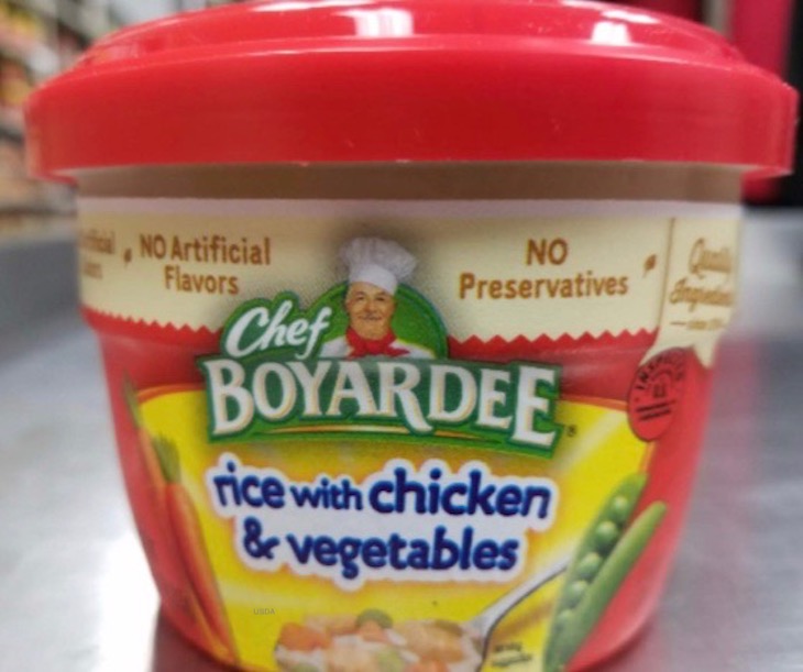 Chef Boyardee Rice With Chicken Recall