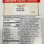 Chicken Salad Croissants Recalled For Undeclared Fish