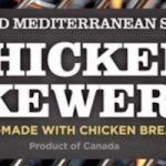 Chicken Skewers Recalled for Possible Listeria Contamination