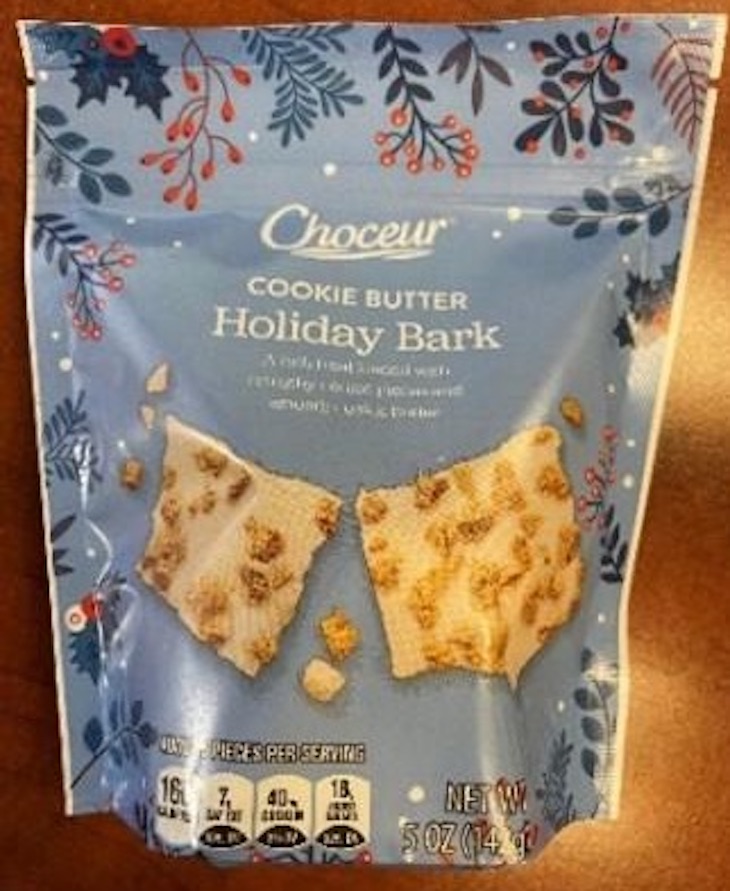 Choceur Holiday Barks Realled For Undeclared Pecans and Wheat
