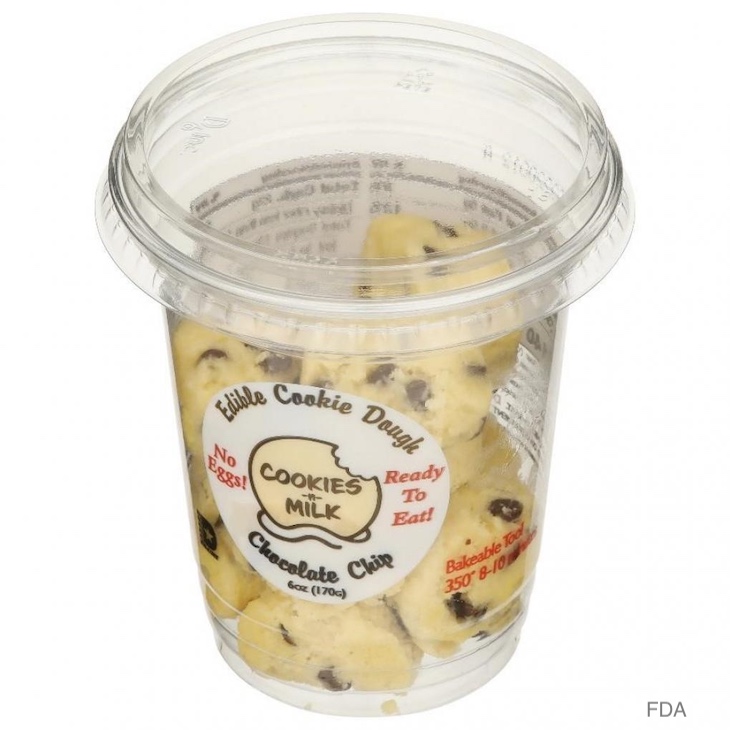 Chocolate Chip Edible Cookie Dough Recalled For Peanuts