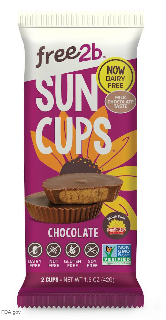 Chocolate Sun Cups Recall