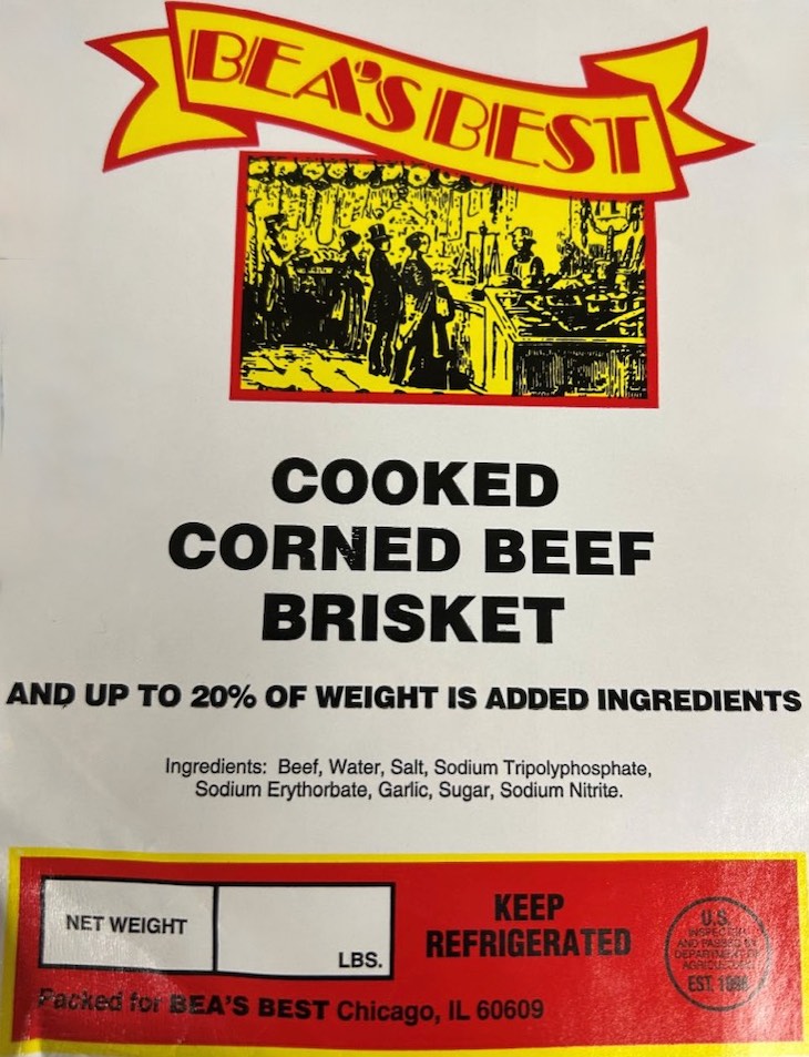 City Foods Pastrami and Corned Beef Recalled For Listeria