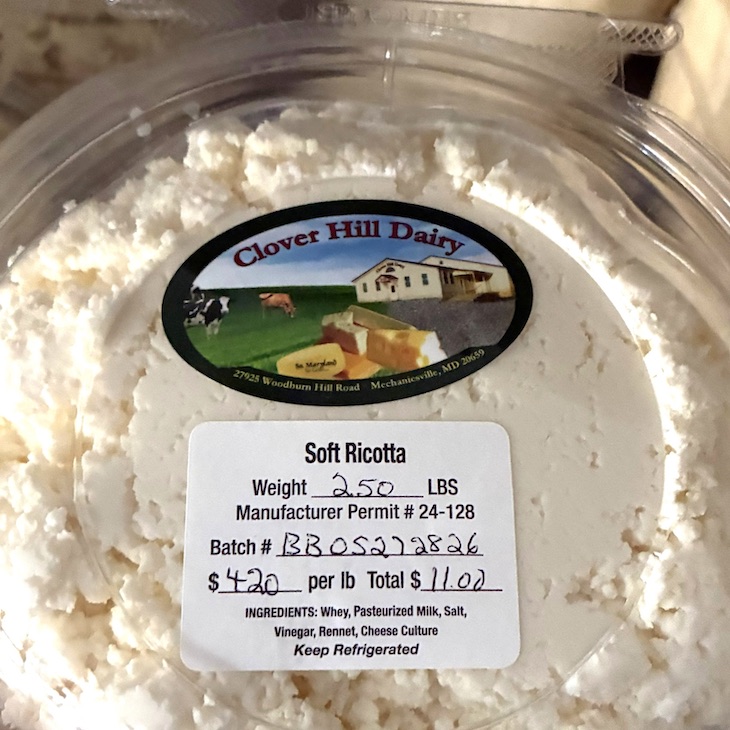 Clover Hill Dairy Requesón Soft Ricotta Recalled For Listeria
