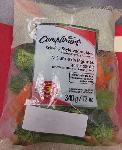 Compliments Vegetables Recall