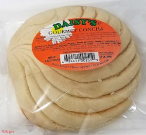 Gourmet Concha Bread Recall