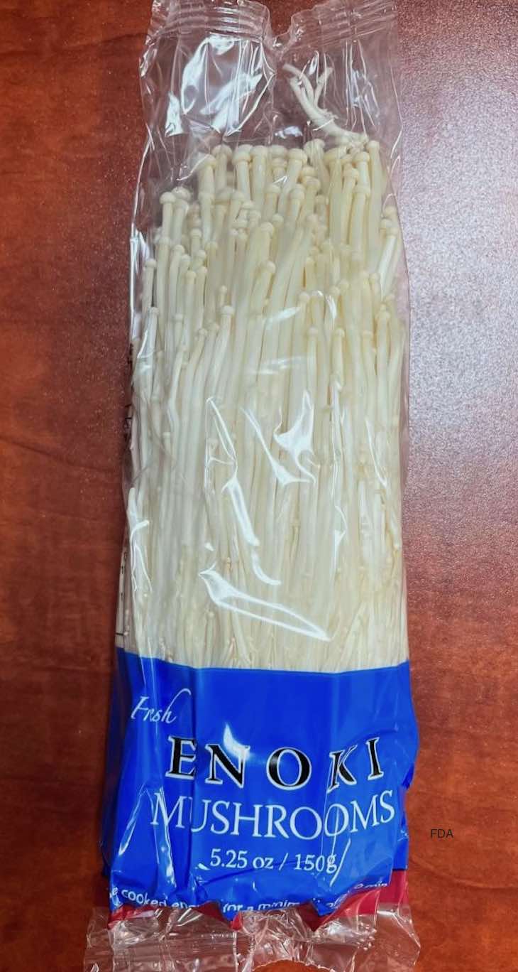 Concord Farms Enoki Mushrooms Recalled For Possible Listeria